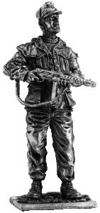 Солдат олово пеший Misc111 Милиционер национальной гвардии, Италия 1943-45