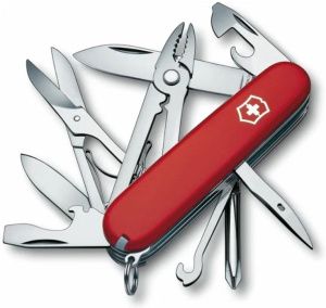 Нож Victorinox 1.4723. DELUX TINKER 91мм. / красный