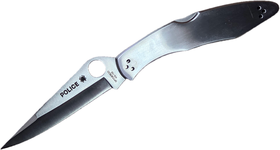 Нож реплика Spyderco Police, руч.метал