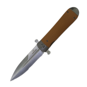 Нож Adimanti by Ganzo Samson-BR коричневый (Brutalica desing) 