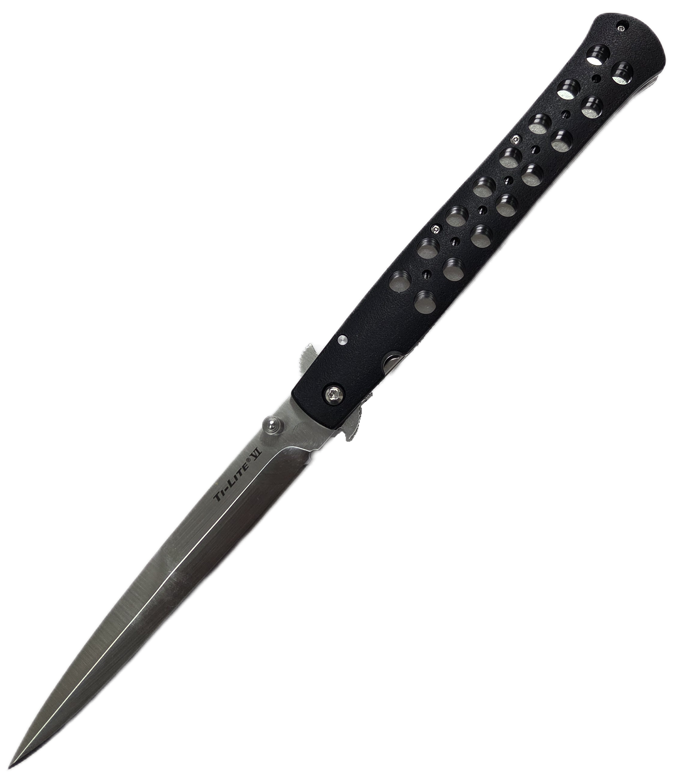 Нож Cold Steel Ti-lite 6 AUS-8A, рукоять Black Zy-Ex
