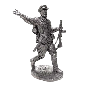 Солдат олово пеший WW2-31 Старший сержант пехоты РККА. 1941-43 гг. СССР