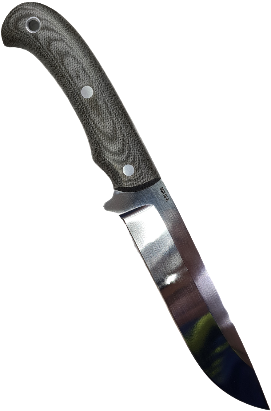 Нож СТА, Вихрь-1 (увелич. Сталь кован., 95х18, микарта) - Вольные стрелки