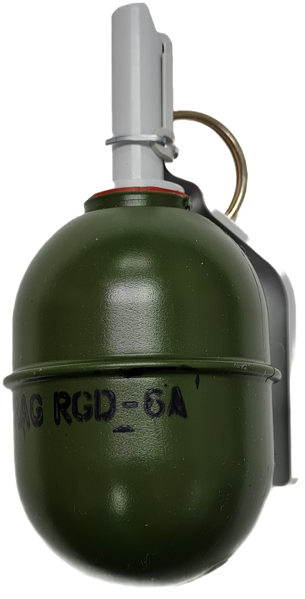 Граната пиротехническая (имитационная RAG) RGD-6A (акустика) 