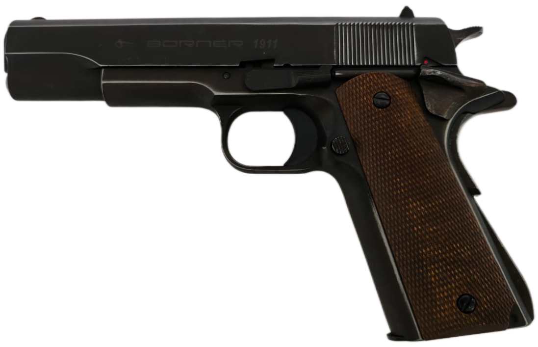 Пистолет пневматический BORNER 1911 Blowback, шарики кал.4,5мм