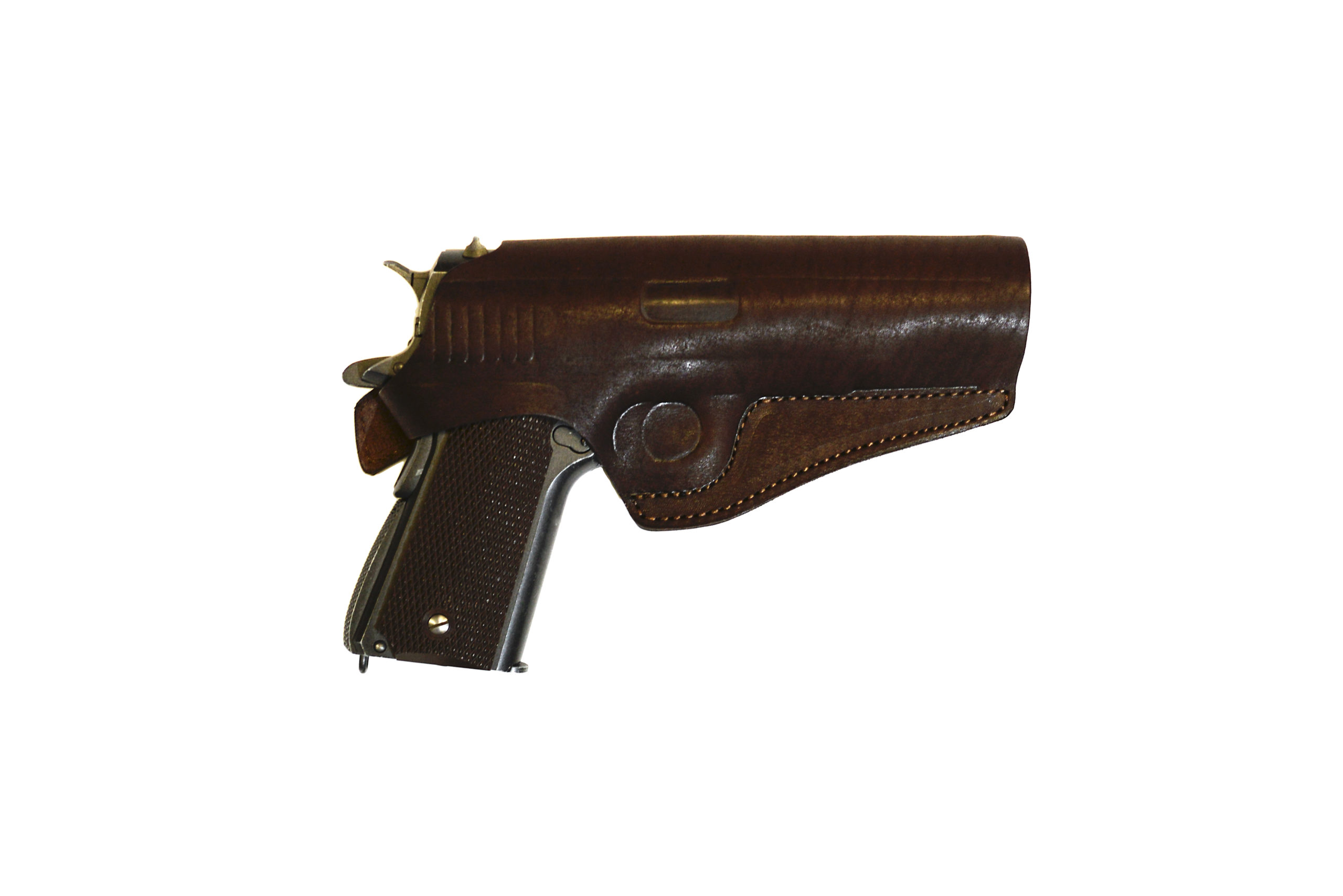 Кобура поясная под “Кольт-1911” (кожа) ПК-10