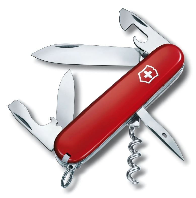 Нож Victorinox 1.3603. SPARTAN 91 мм красный - Вольные стрелки