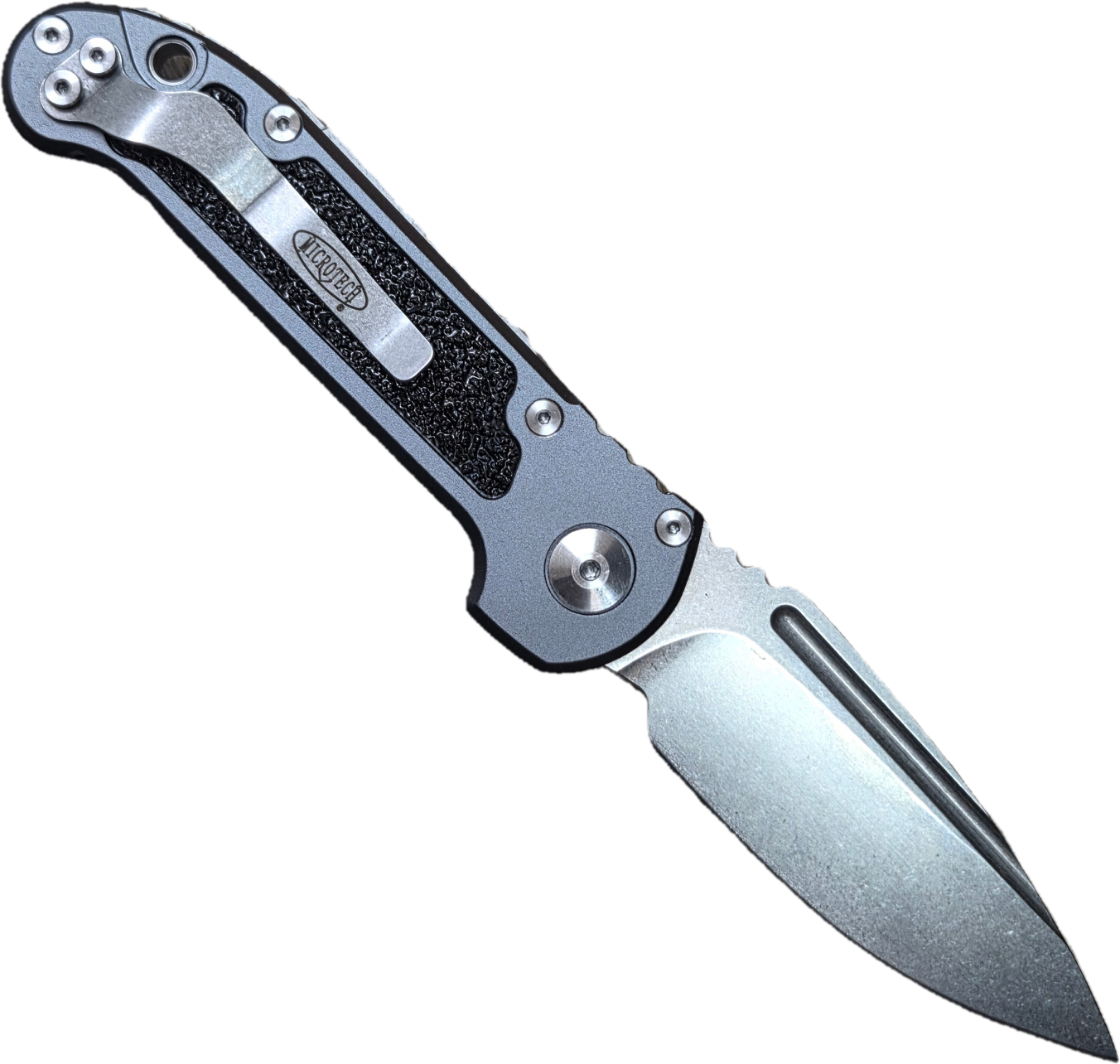 Нож реплика Microtech LUDT, алюм.серый  - Вольные стрелки
