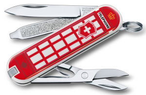 Нож Victorinox 0.6223.L1808. брелок CLASSIC 58 мм. / "A Trip to London"