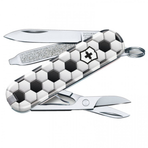 Нож Victorinox 0.6223.L2007 брелок CLASSIC 58 мм. / "World Of Soccer"