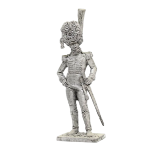 Солдат олово пеший 54-10 Полковник гвардии, Неаполитанское королевство. 1814 г