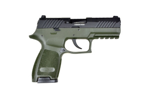 Сигнальный пистолет P320-S KURS хаки кал. 5,5 мм. под патрон 10ТК
