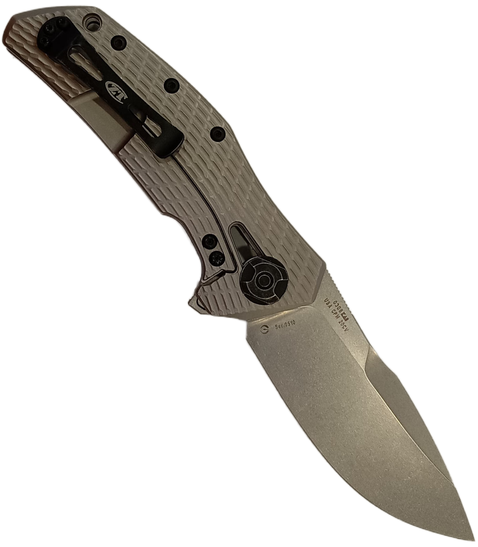 Нож Green Thorn ZT0308, титан, G-10, D2 - Вольные стрелки