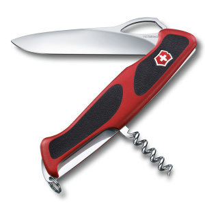 Нож Victorinox 0.9523.MC RangerGrip 63 130мм 5функций красно-чёрный