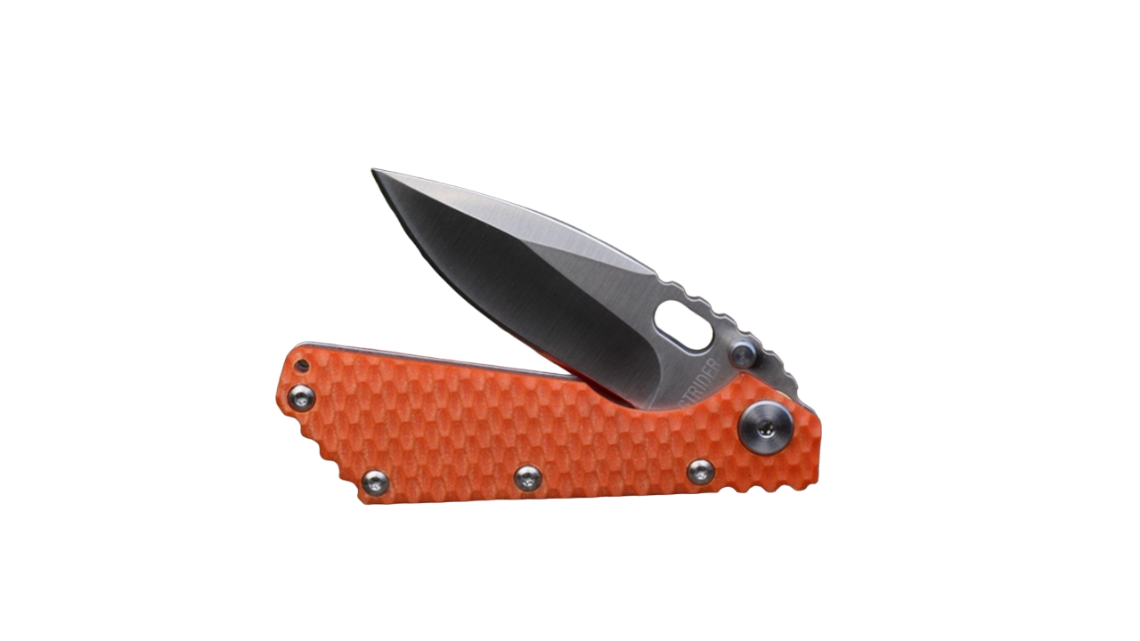 Нож Strider SMF Gunner Grip Handles Orange (реплика) - Вольные стрелки