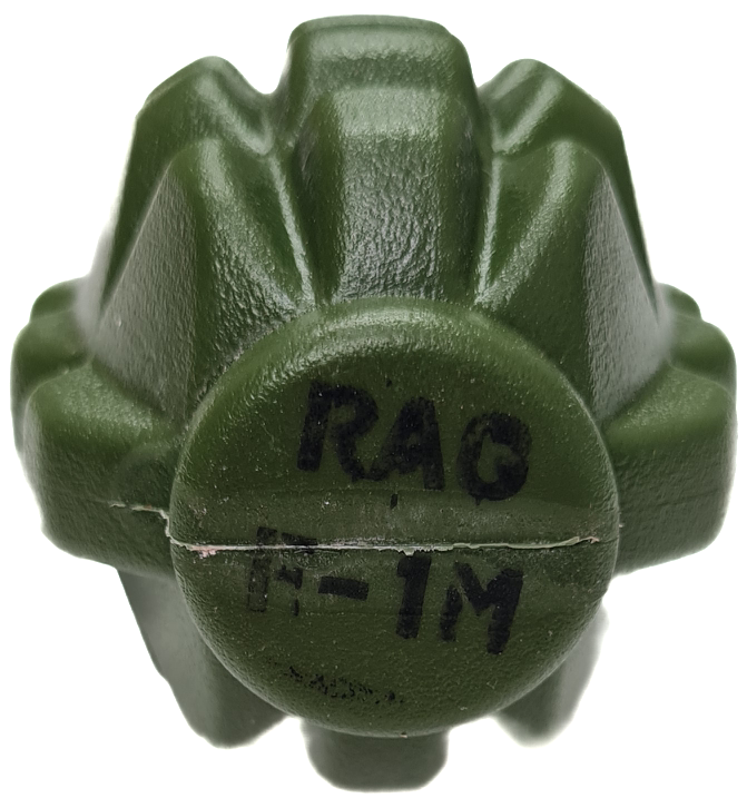 Граната пиротехническая (имитационная RAG) F-1M (меловая)  - Вольные стрелки
