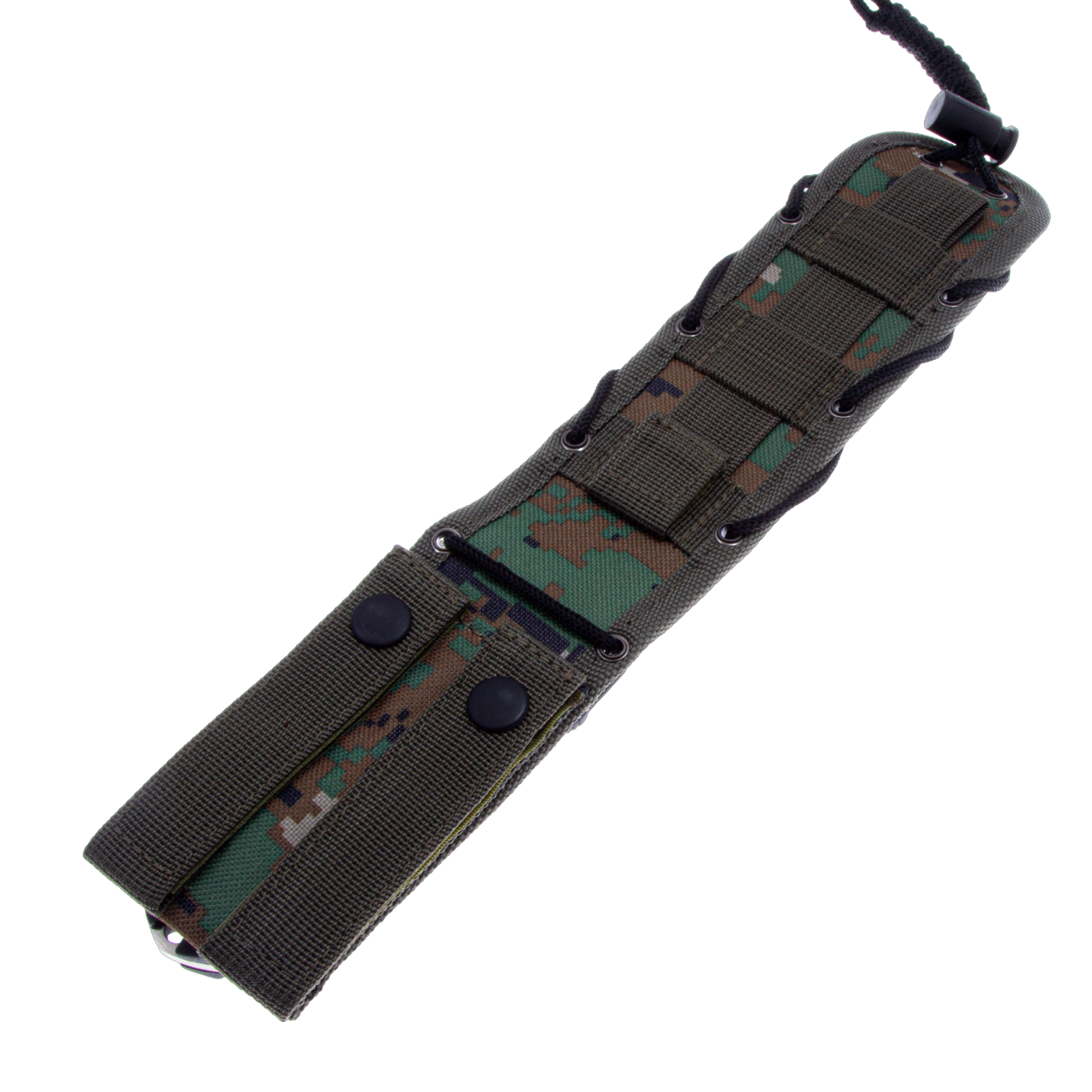 Нож Кизляр Croc D2 (Tacwash, черная рукоять, черн. ножны) - Вольные стрелки