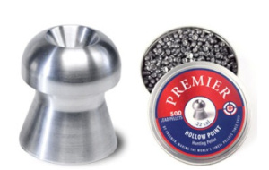 Пули 4.5 мм Crosman Premier Hollow Point (500шт), 7,9гран.