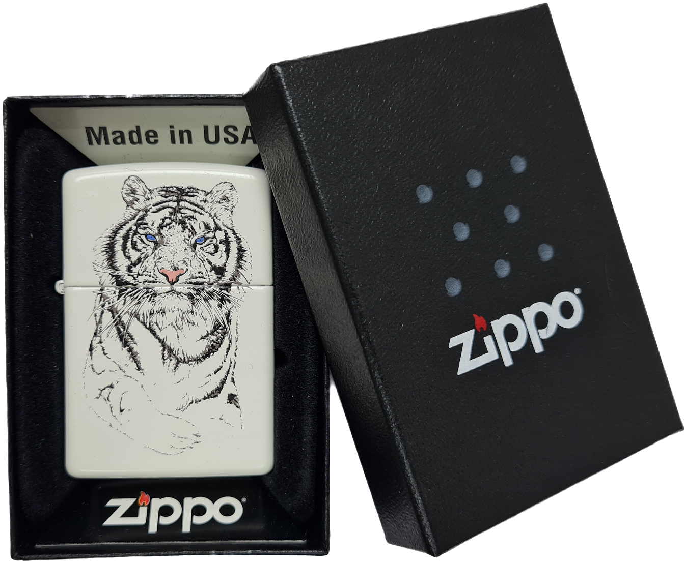 Зажигалка Zippo 24810 WHT TGR