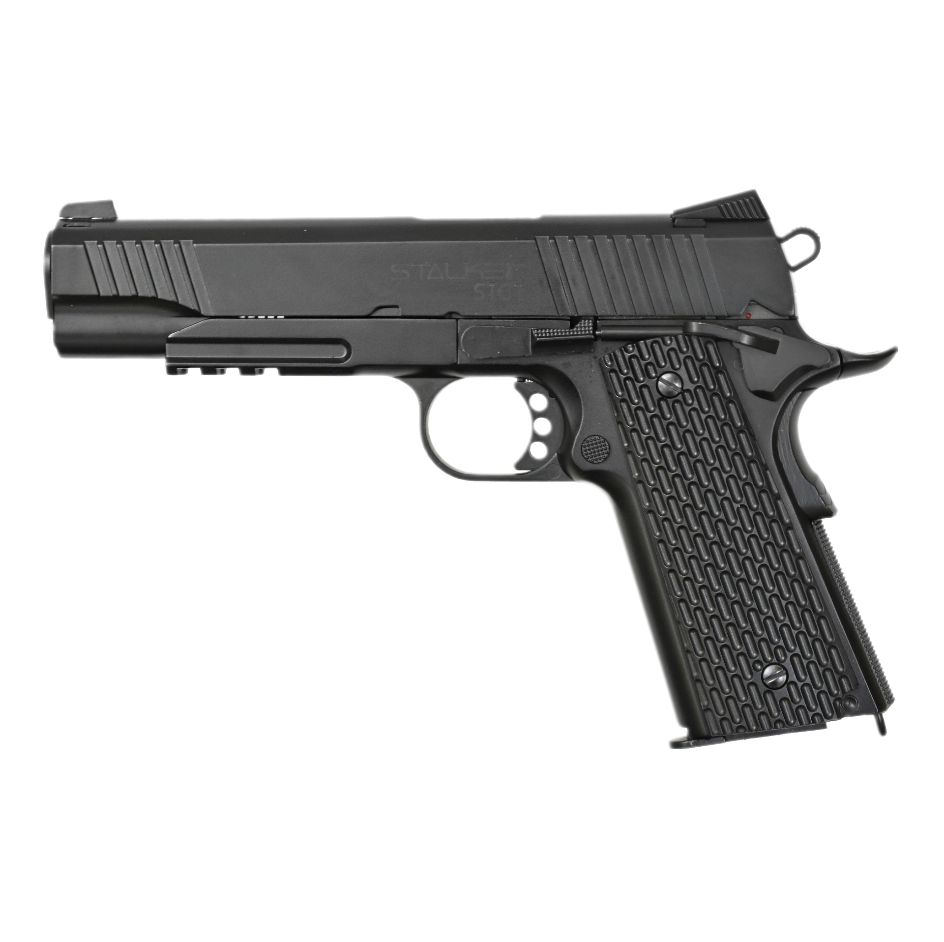Пистолет пневматический Stalker STCT (аналог "Colt 1911 TACTICAL"), к.4,5мм, блоубэк 