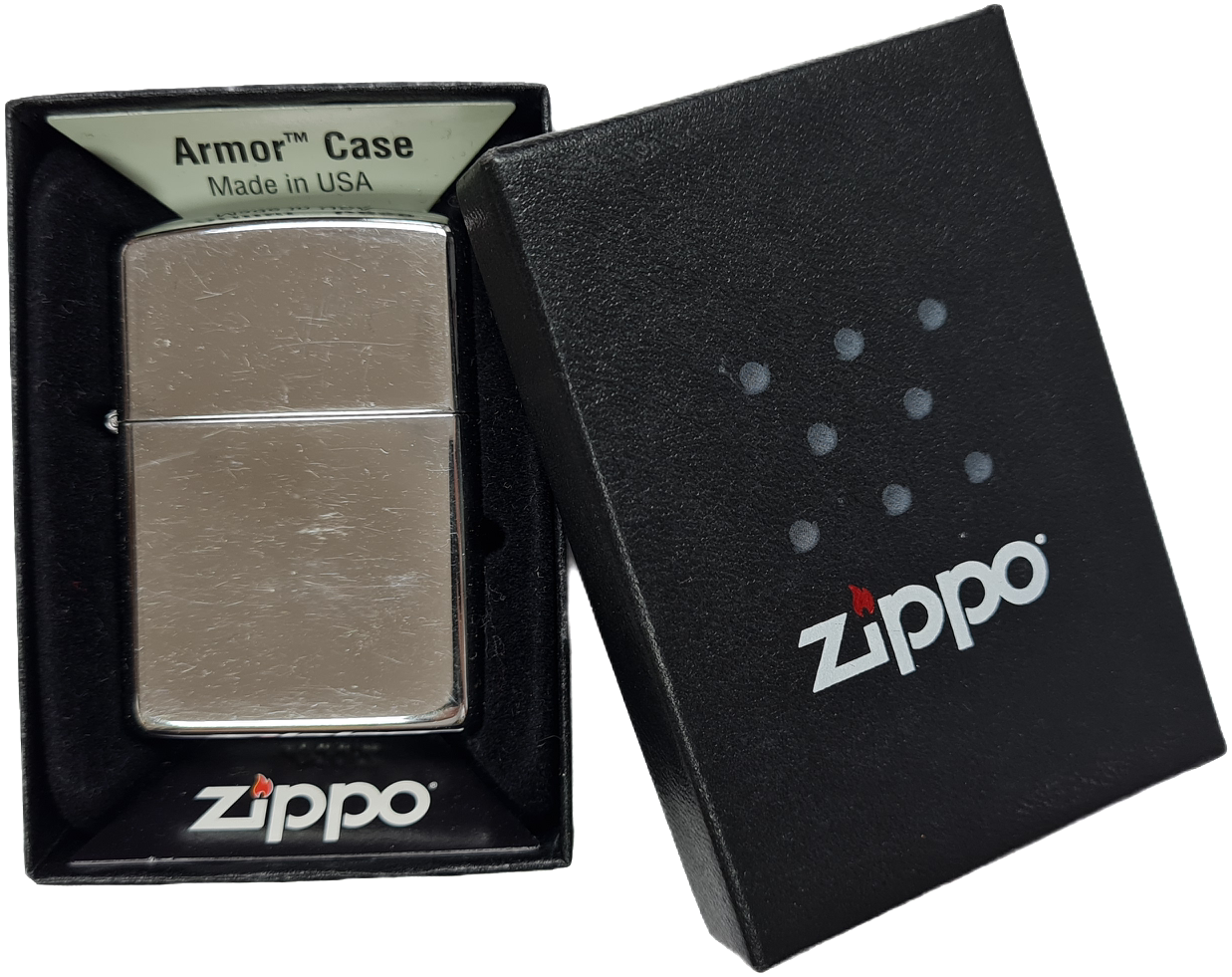 Зажигалка Zippo 167 Armor High Polish Chrome
