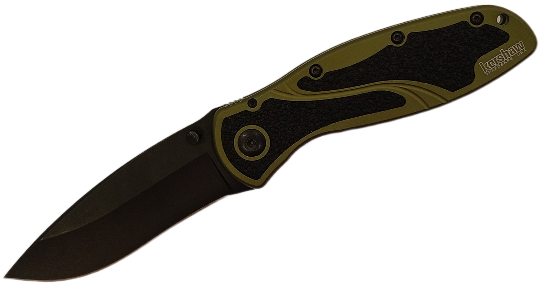 Нож Kershaw Blur Olive K1670OLBLK, 14C28N