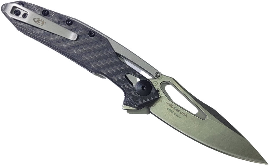 Нож реплика ZERO TOLERANCE 0990, карбон - Вольные стрелки