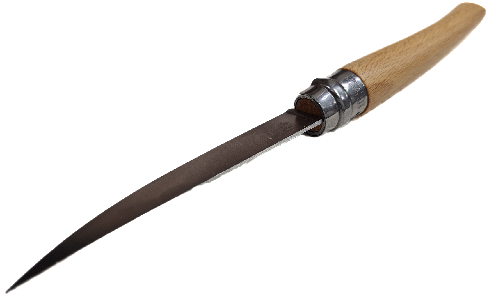 Нож Opinel №10 Effile, филейный, нерж., бук - Вольные стрелки