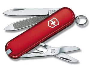 Нож Victorinox 0.6203. брелок CLASSIC 58 мм. / красный