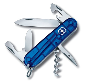Нож Victorinox 1.3603.T2. SPARTAN 91 мм. полупрозрачный синий