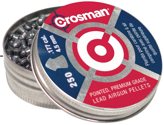 Пули 4.5 мм Crosman Pointed 250 шт.