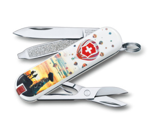 Нож Victorinox 0.6223.L1804. брелок CLASSIC 58 мм. / "Cappadocia"