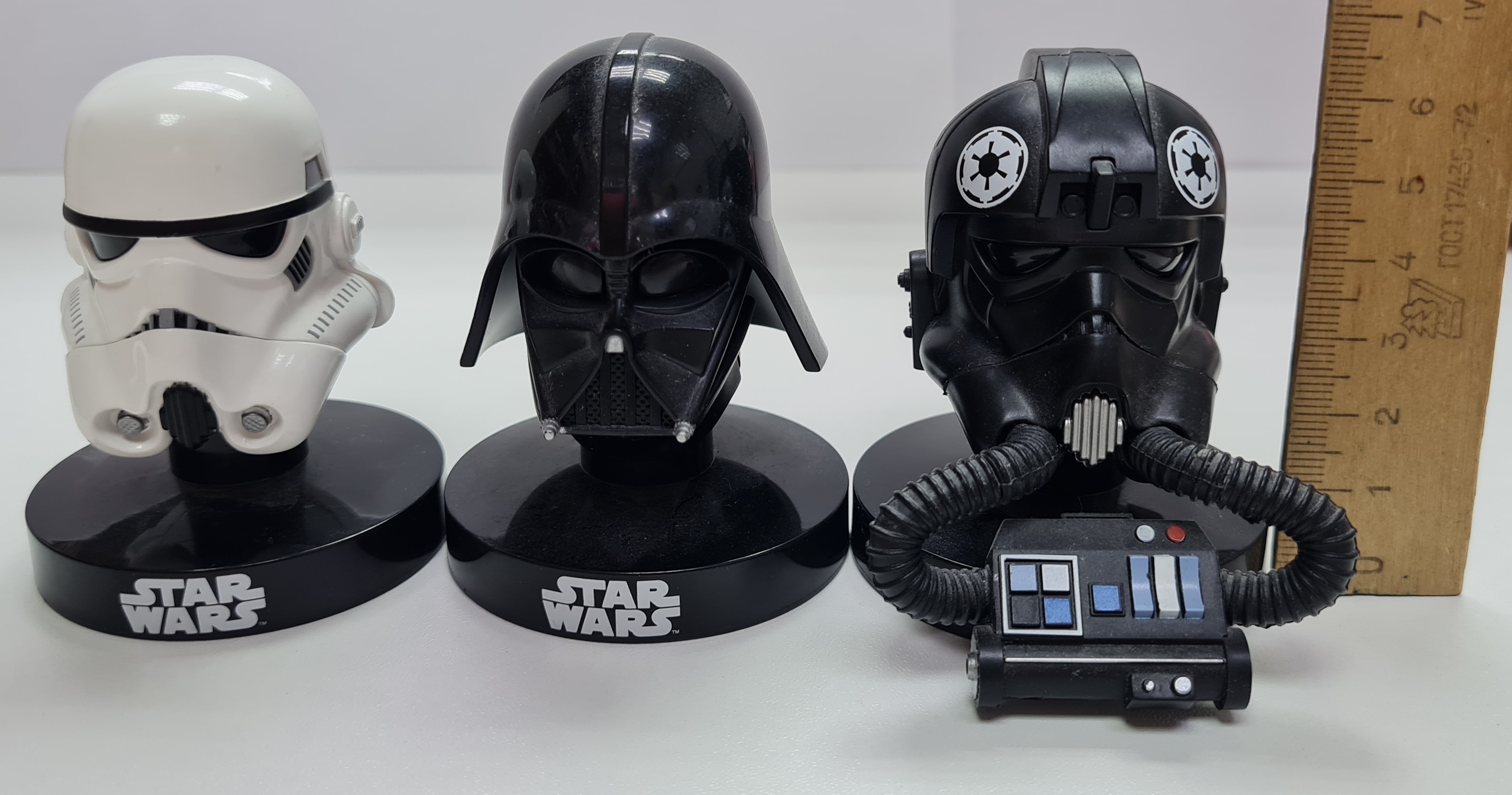 Набор коллекционных фигурок Bandai "Star Wars. Шлемы" 3шт. - Вольные стрелки