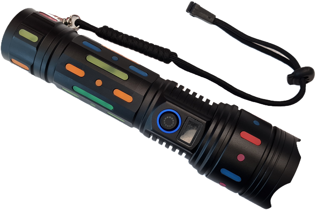 Фонарь ручной H-320-PM-TG60 с индикатором заряда