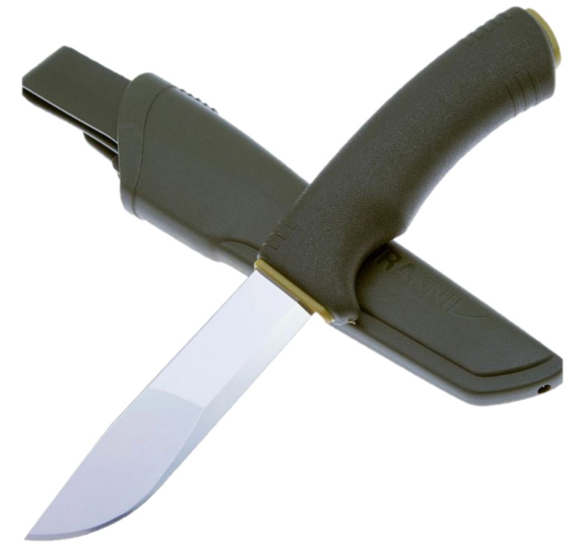 Нож Morakniv Bushcraft Forest, нерж.сталь - Вольные стрелки