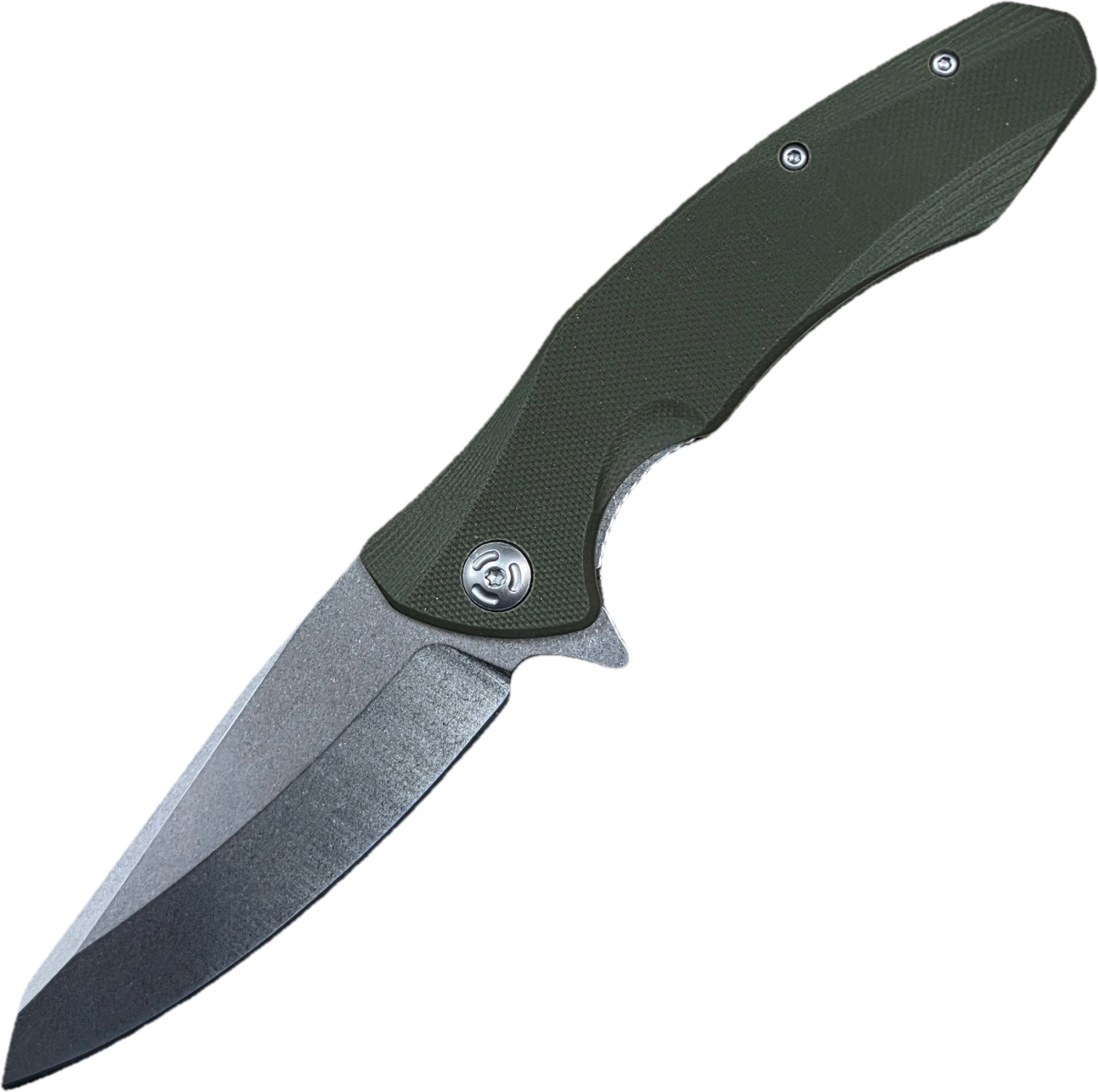 Нож складной Five Pro Ворон ручка olive, D2