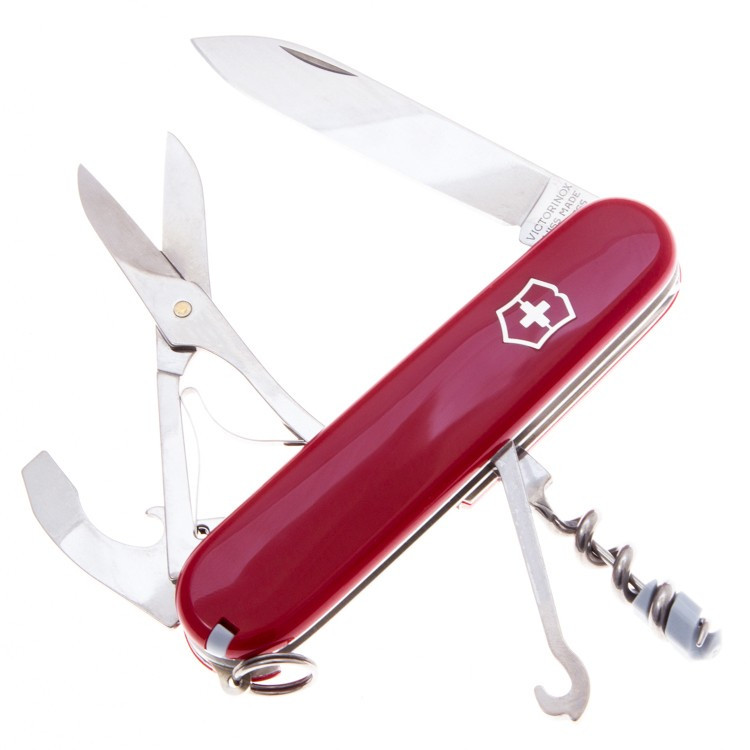 Нож Victorinox 1.3405. Compact 91мм / красный