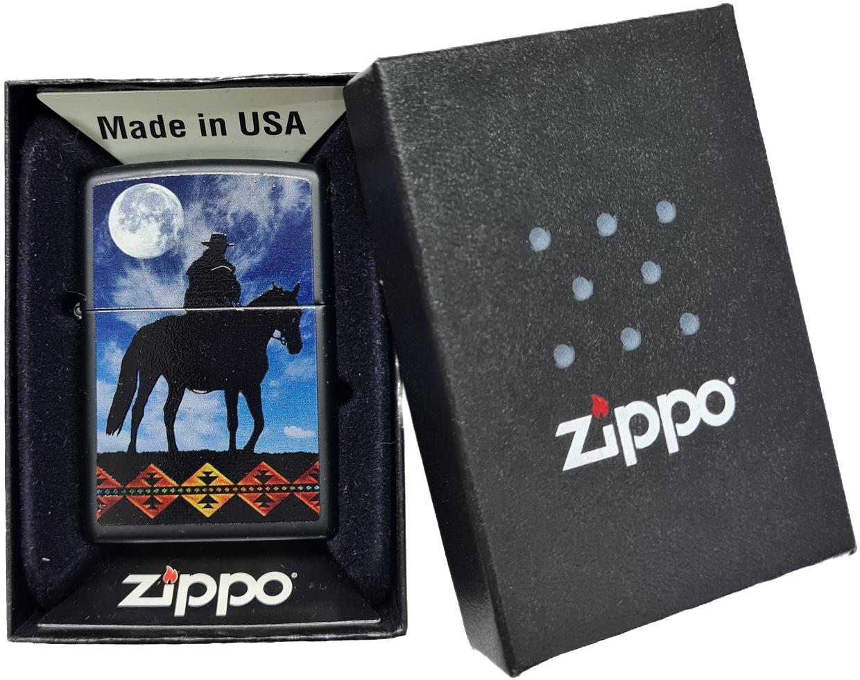 Зажигалка Zippo 28311 Cowboy Moon