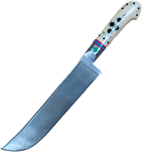 Нож АН Пчак, рук.пласт. беж, узор ШХ-15