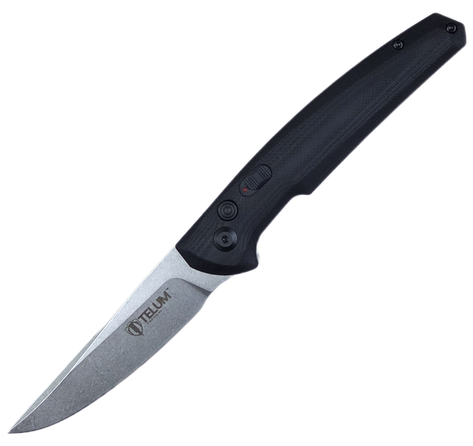 Нож складной TELUM Tactical YD030-BK, черный 