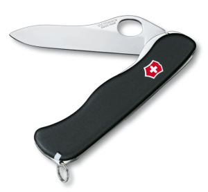 Нож Victorinox 0.8416.М3. SENTINEL One Hand 111 мм. / черный