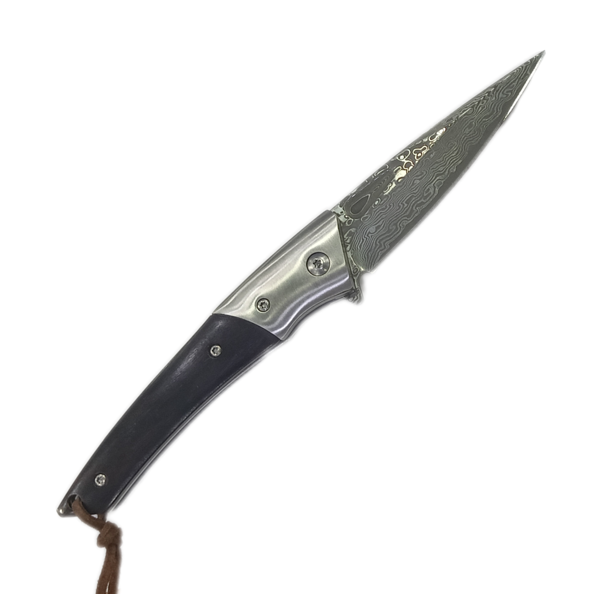 Нож Sdokedc 7, VG10 Damascus steel, wood/steel - Вольные стрелки