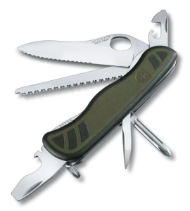 Нож Victorinox Military 0.8461.MWCH 111мм / зеленый-черный