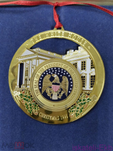 Коллекционная елочная игрушка "The White house" 1996 г.