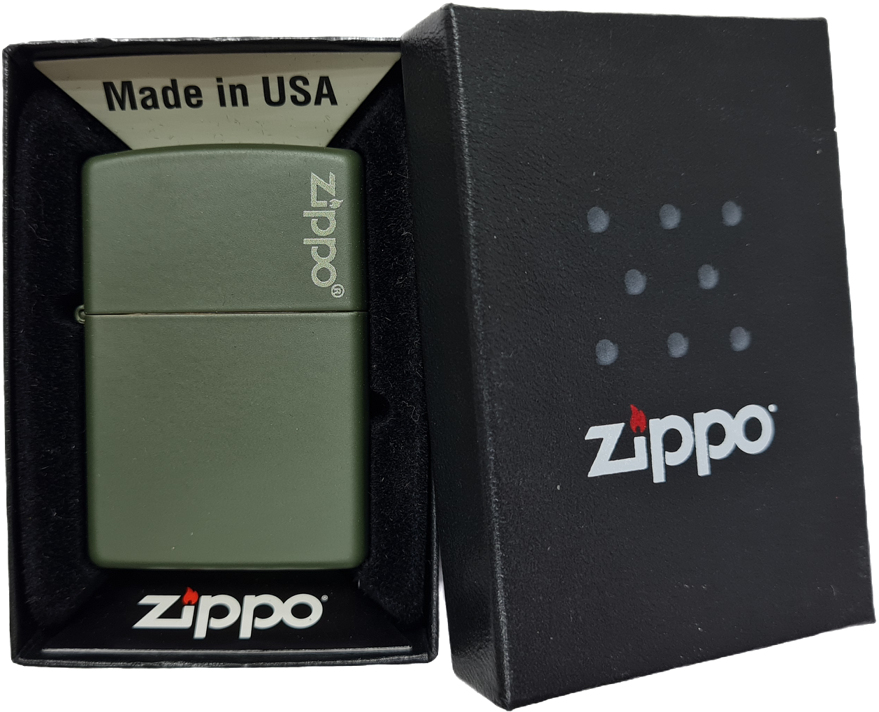 Зажигалка Zippo 221ZL ZIPPO Logo