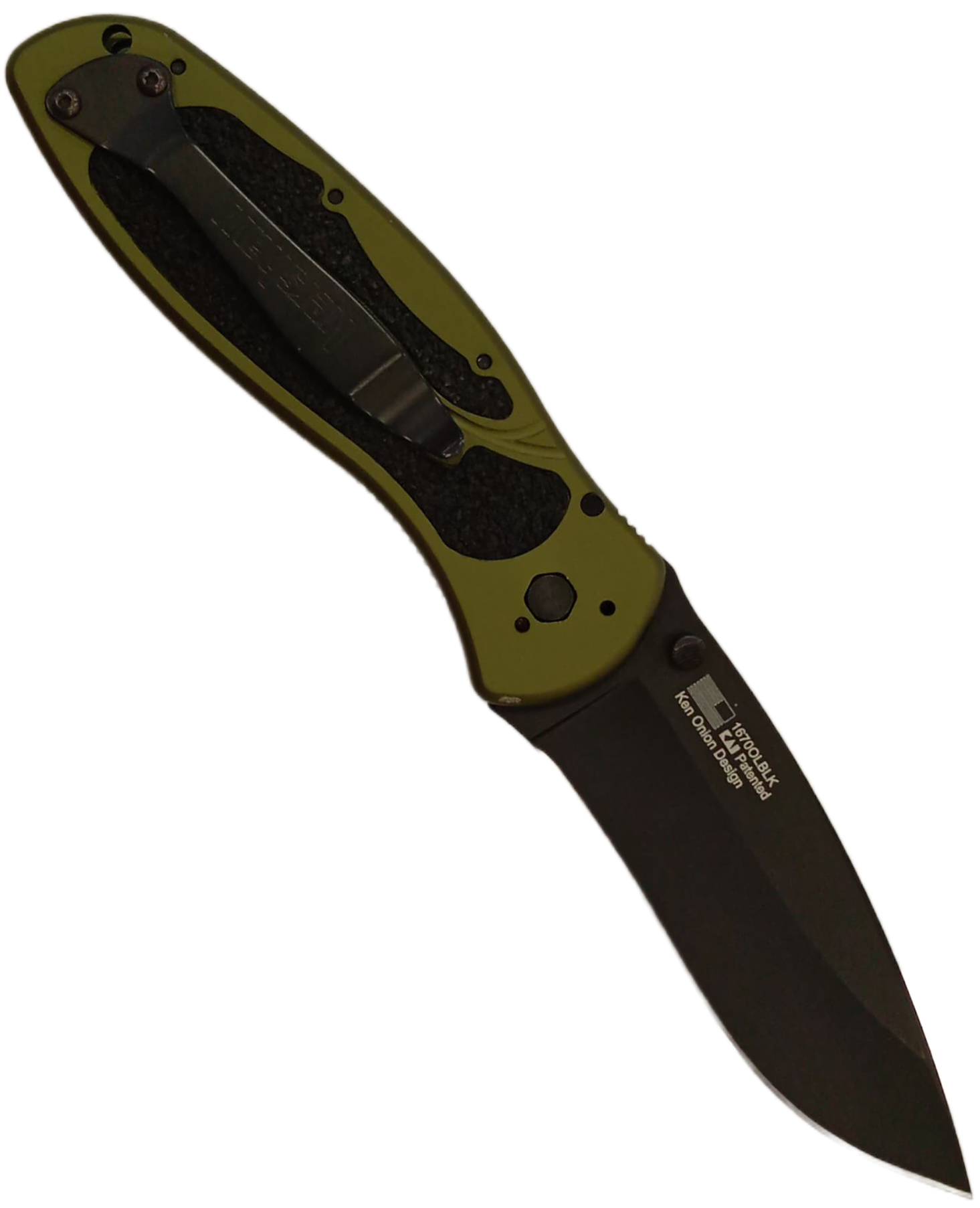 Нож Kershaw Blur Olive K1670OLBLK, 14C28N - Вольные стрелки