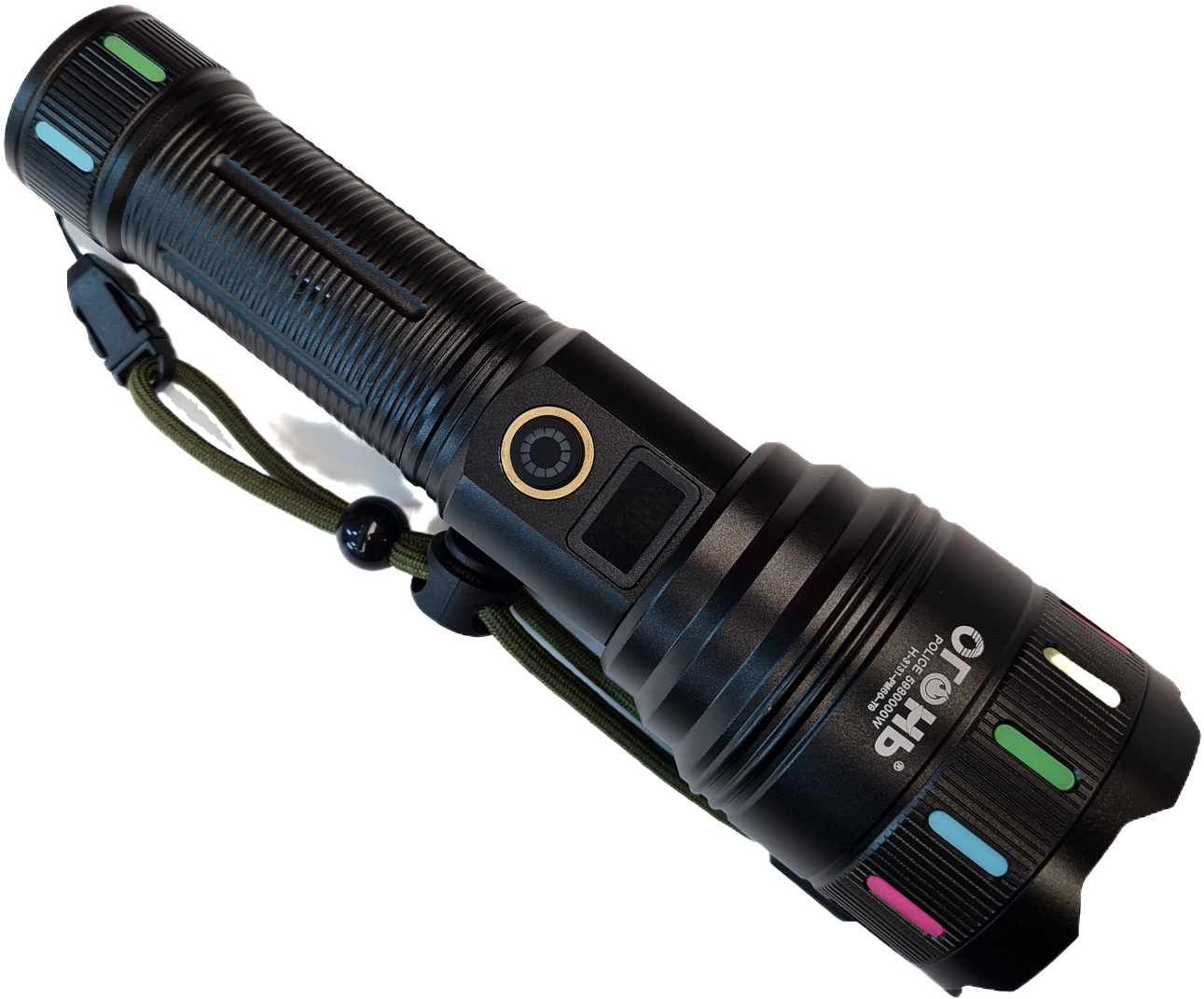 Фонарь ручной H-3131-PM60-TG с индикатором заряда 