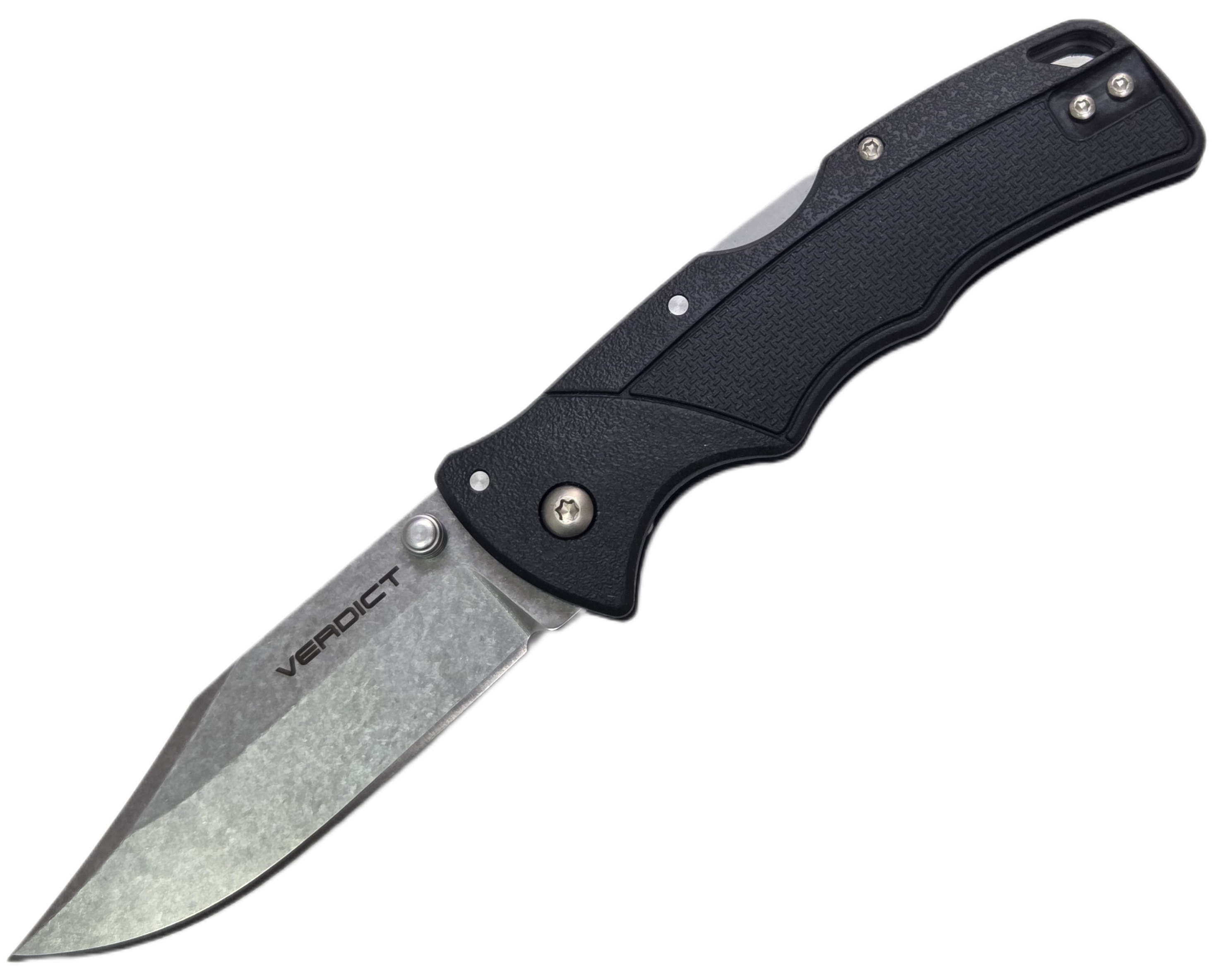 Нож Cold Steel Verdict сталь 1.4116, рукоять Black GFN