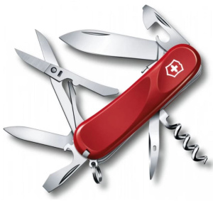 Нож Victorinox 2.3903.SE Evolution S14 85мм 14функций красный