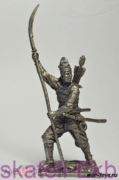 Солдат олово пеший M173 Асигару. Япония, 1500 - 1600 гг.